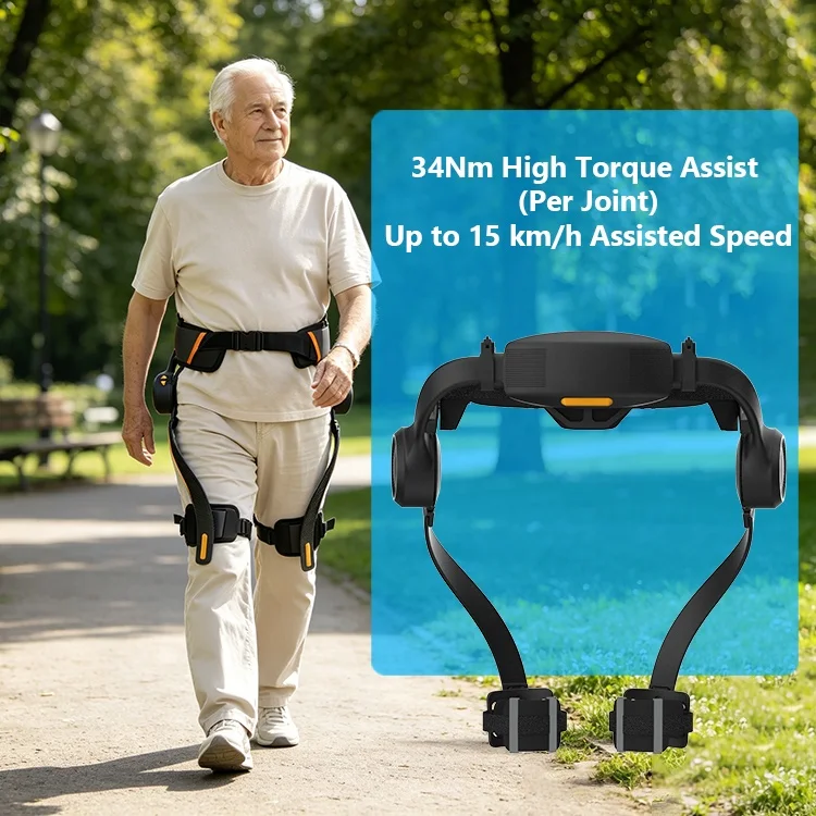 Innovative Products 2026 New Arrival Wearable Walking Exoskeleton For Elderly Daily Use Mobility Aid Exoskeleton With Ce