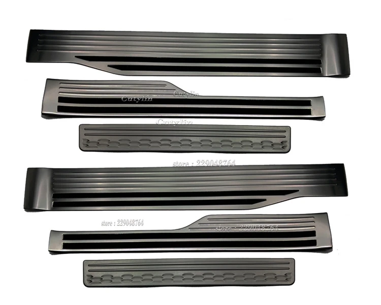 

For Honda Stepwgn Spada Air 2022 2023 Stainless Steel Door Sill Scuff Plate Cover Trim Car Door Bumper Protector Cover Pedals 6P