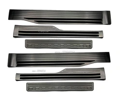 For Honda Stepwgn Spada Air 2022 2023 Stainless Steel Door Sill Scuff Plate Cover Trim Car Door Bumper Protector Cover Pedals 6P