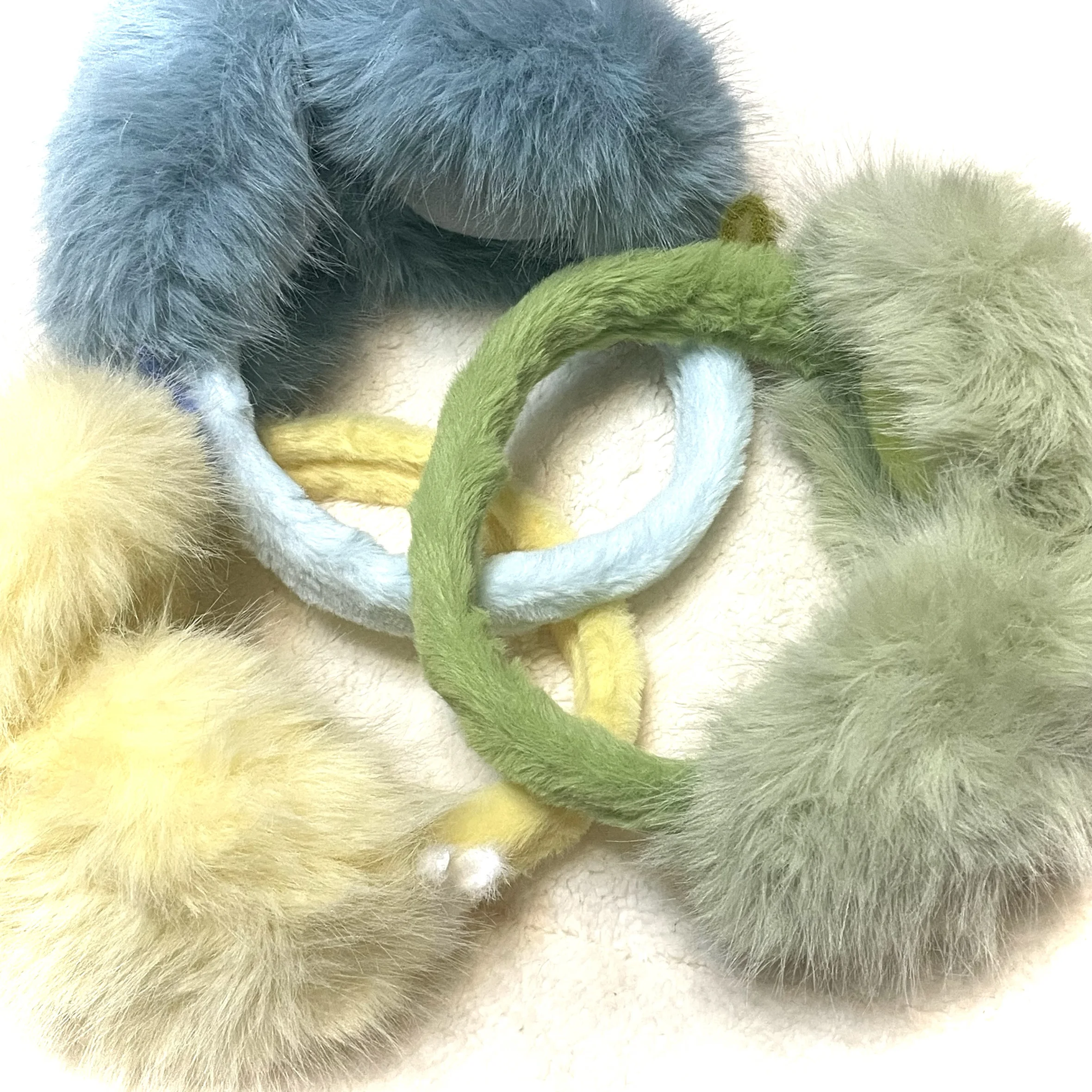 الحلوى اليابانية الملونة أفخم لطيف غطاء للأذنين Harajuku امرأة قابلة للطي يندبروف الشتاء رائعتين ثقافة فرعية تدفئة الأذن الملحقات #2