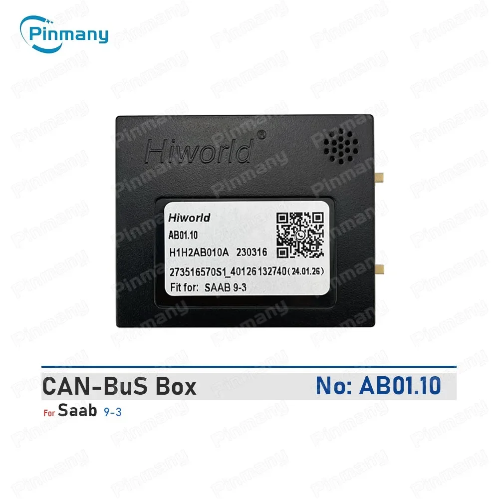 For SAAB 9-3 Car stereo CAN Bus Adapter Android  Radio Accessories Hiworld AB01 Serial port Converter
