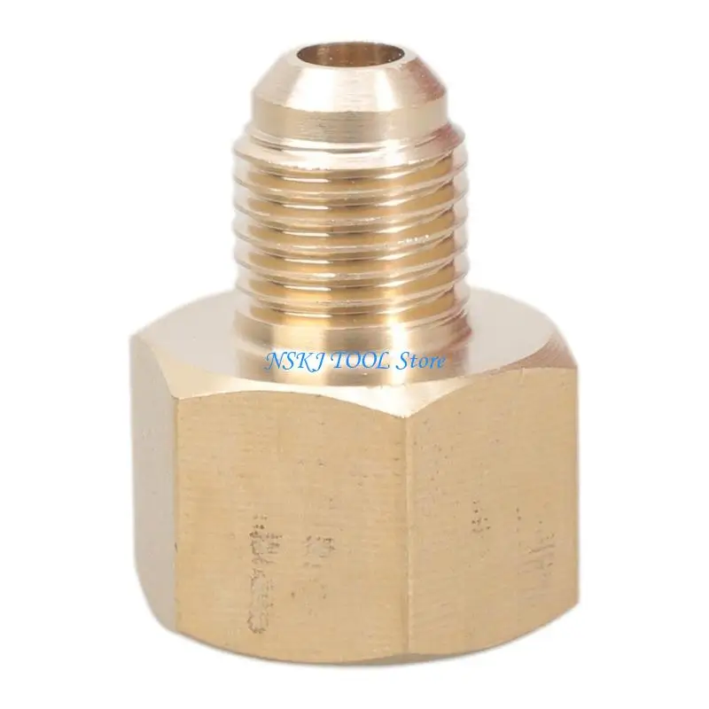 L8RC Air Conditioner Reducer Adapter 1/4inch Nitrogen Regulator Adapter Fitting
