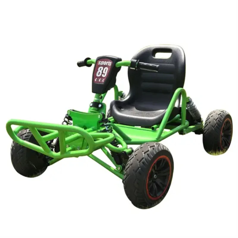 Buggy todoterreno de 90cc con motor sin escobillas de 12 km/h y 150w, Go Kart eléctrico para adultos y niños.