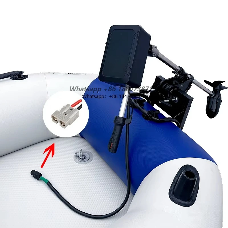 

Solar Marine 1800w 350 Lbs 48v Max 4500rpm Electric Outboard Brushless Jet Ski Engine Compact Design with Anderson Socket