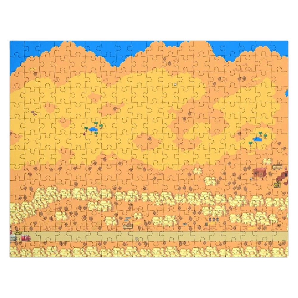 

Earthbound Dunes Map Jigsaw Puzzle Wood Puzzle Adults Christmas Toys Wooden Jigsaw Puzzles