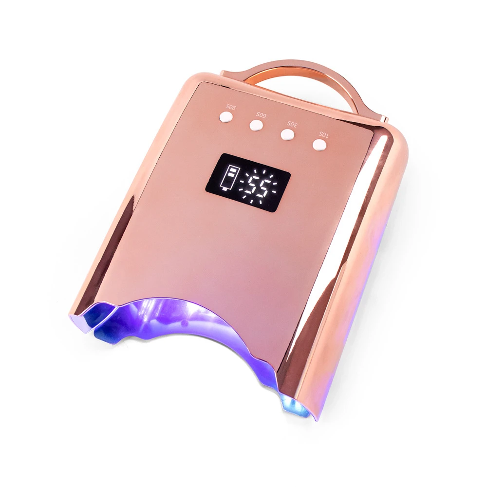 New 78W Stored Nail Light Light Therapy LED Nail Light Therapy Machine Quick Drying Rechargeable Nail Light Cosmetics Wholesale