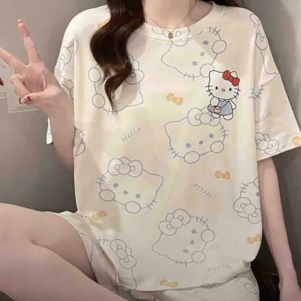 Sanrio Hello Kitty Schlafanzug 2-tlg. Sommer - alternate angle