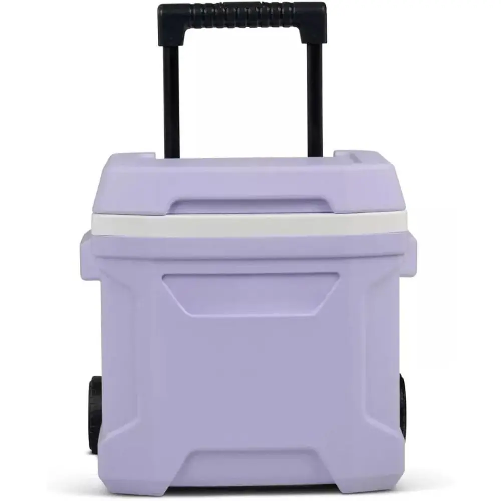 

Портативный изолированный контейнер для льда на колесах с телескопической ручкой и технологией Cool Riser