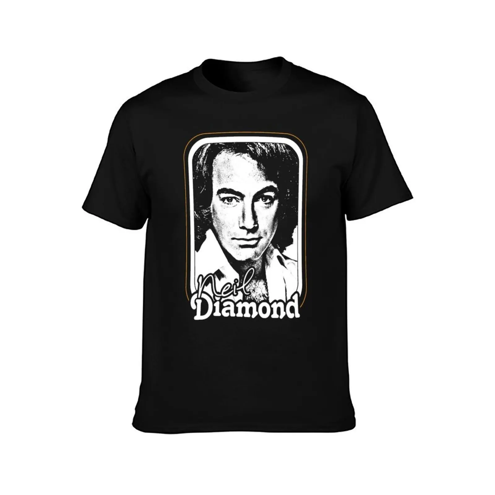 نيديل دييموندو /// ريترو 1970s فان ديسيجن تي شيرت رجل تي شيرت جرافيك تي شيرت للرجل القطن تي شيرت