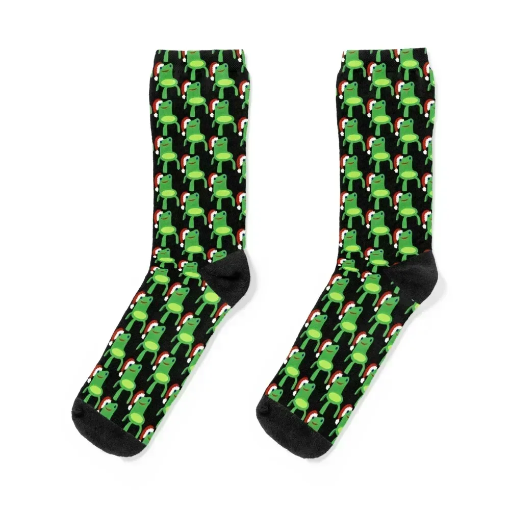 Holiday Froggy Chair Socks luxe halloween Woman Socks Men's