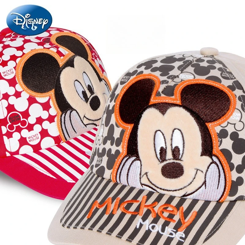 Miniso Disney sombrero para niños gorra de béisbol para bebés niño primavera y otoño estilo coreano gorra de béisbol con visera estilo moderno