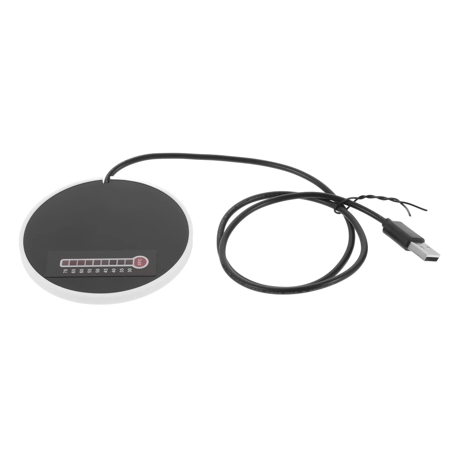 

Резиновая USB-подставка-подогреватель для кружек, многоразовая, для офисного стола, с контролем температуры, для кофе, молока и напитков, профессиональная