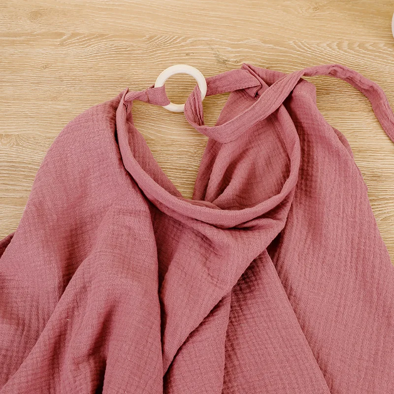 Breathable Muslin Cotton Nursing Cover - Multi-Use 6