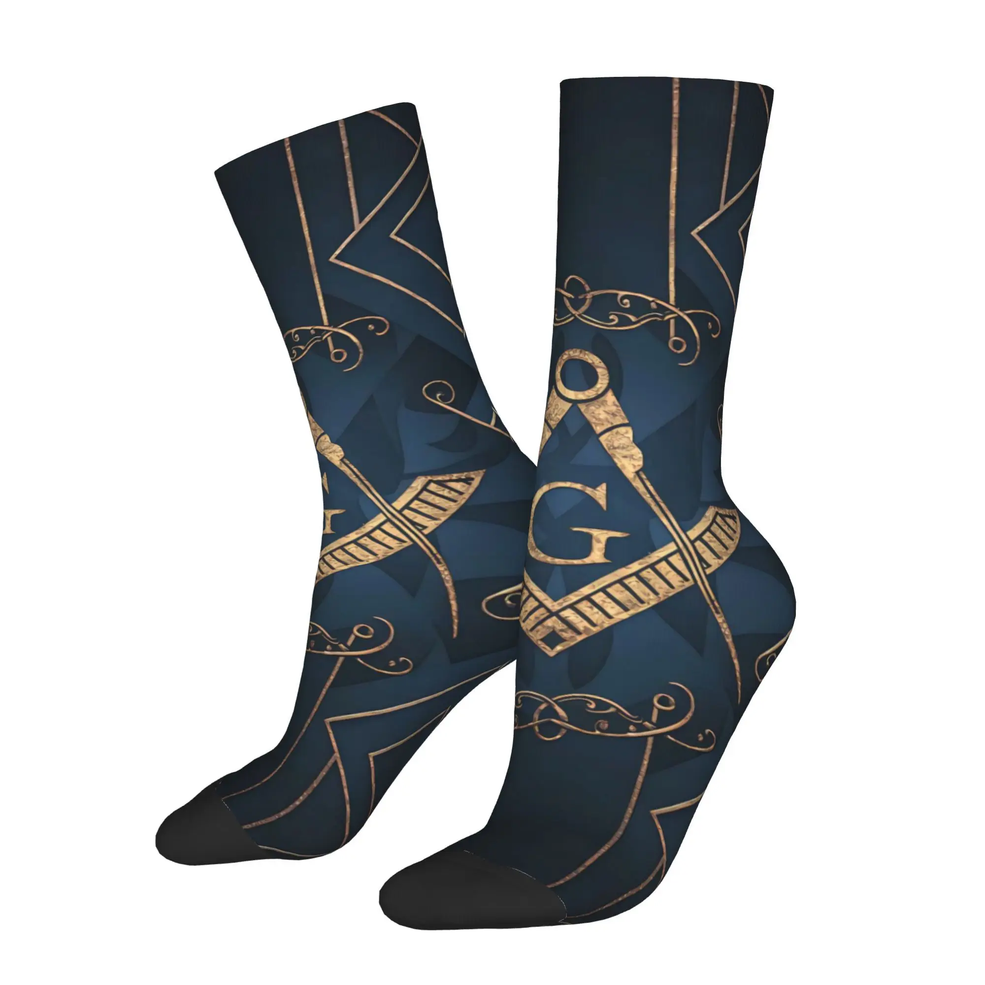 

Freemasonry Free and Accepted Masons Sock Printed Man Polyester Fashion