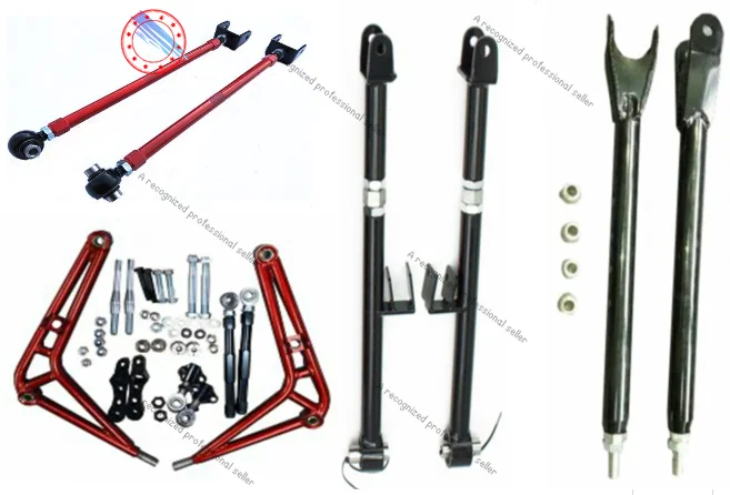 

Modified for racing competition BMW E36 E46 front and lower swing arm large angle, rear beam angle adjustment tie rod