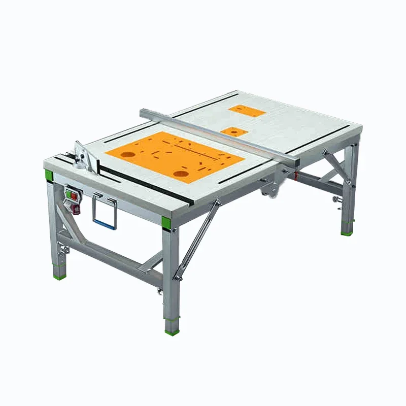 120 * 150 folding lift work saw multi-functional woodworking table woodworking workbench electric woodworking saw table