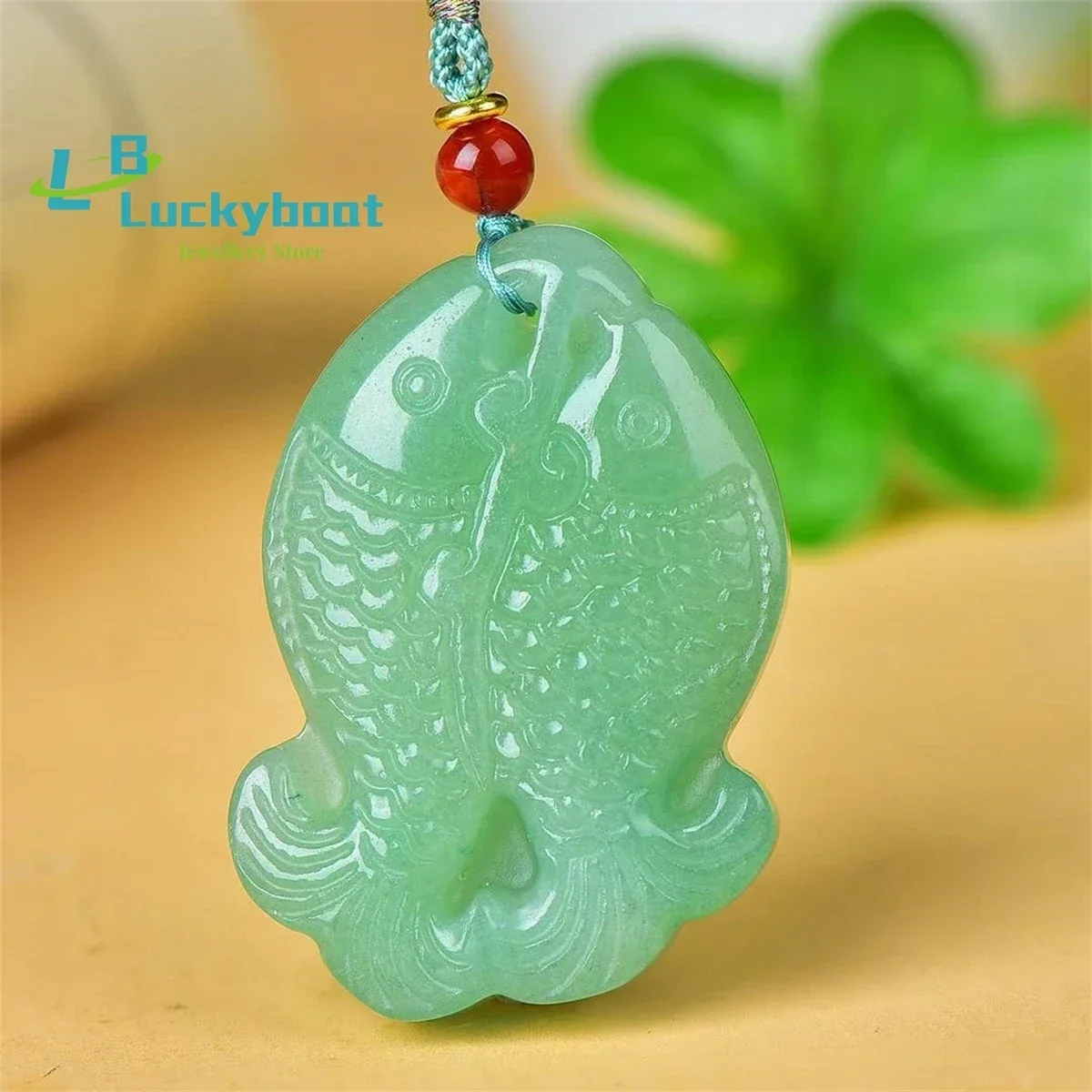 Natural Dongling Jade Pisces Annual Surplus Pendant Simple and Generous Personalized Fashion Versatile for Men and Women