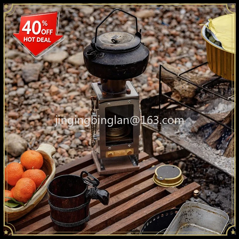 Factory direct sales of mini fireplace desktop surrounding stove special tools for making tea