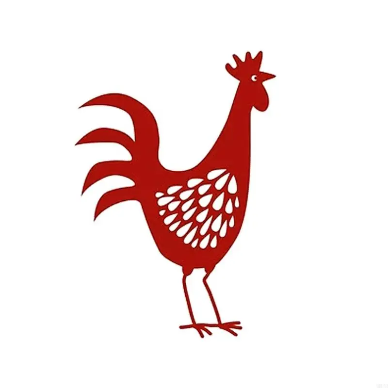 

Rooster Metal Cutting Dies Stencil Scrapbooking DIY Album Stamp Paper Embossing W8EB