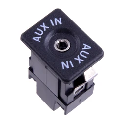 5M0035724 16D035724 Car AUX IN Jack Switch Socket Fit for VW Jetta Golf Scirocco Passat Tiguan Eos Touareg Beetle Polo 2012 2013