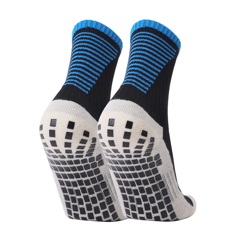 High Quality Men Anti-Slip Football Socks 3 Pairs Soft Breathable Thickened Sports Socks Running Cycling Hiking Women Soccer Sox