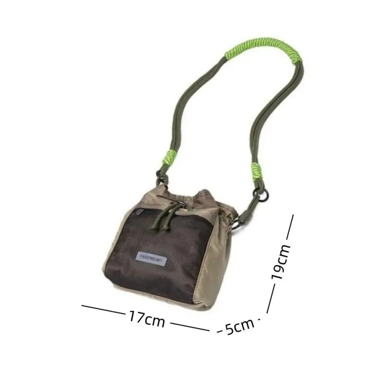 UKF Japanese Style Casual Single Shoulder Bag Nylon Cloth Crossbody Bag Waterproof Casual Women Handbag Fashion Phone Bag Ins Ba