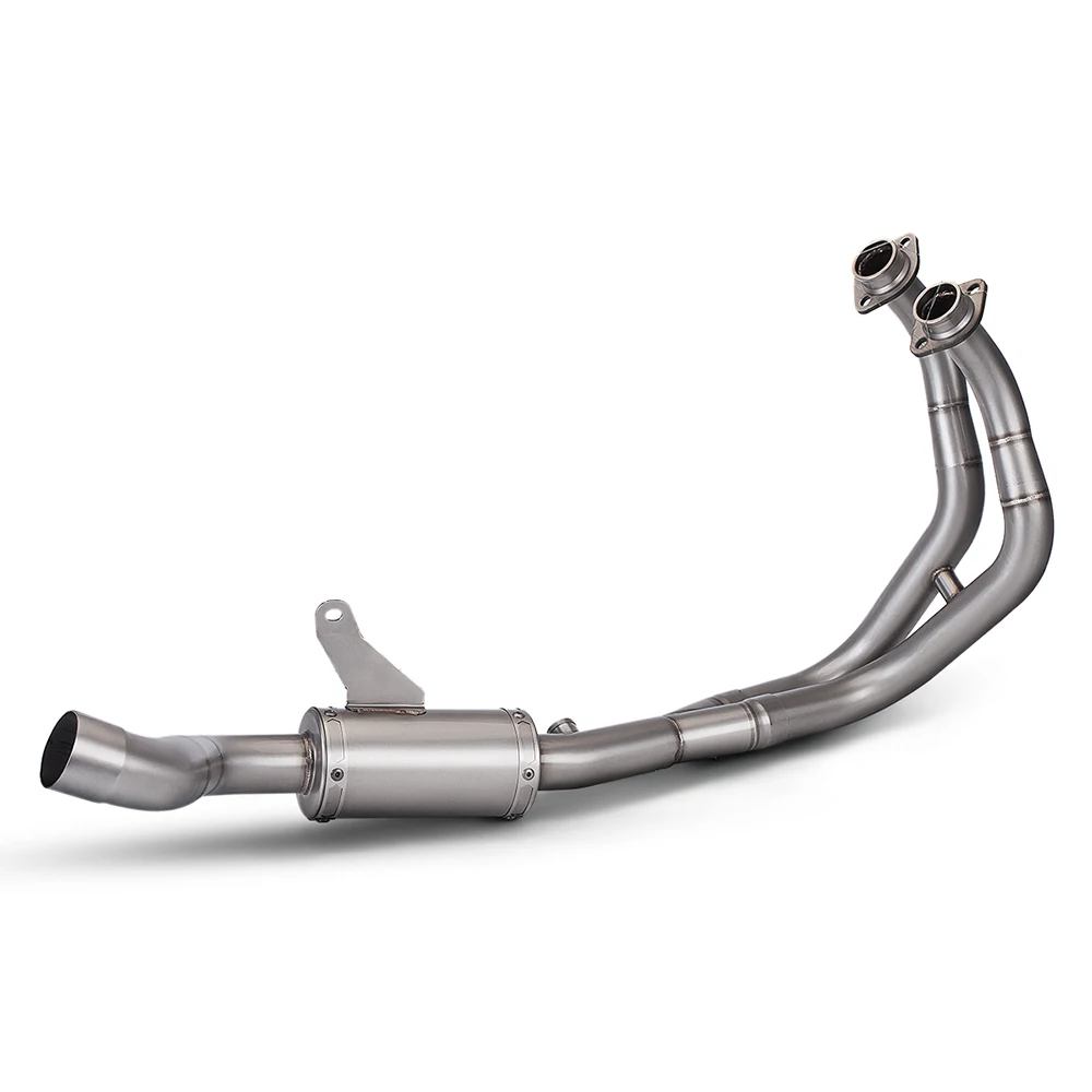 Exhaust Muffler For YAMAHA YZF R7 r7 Motorcycle Modification Stainless Steel Front Rear Exhaust silencer Pipe 2021-2023