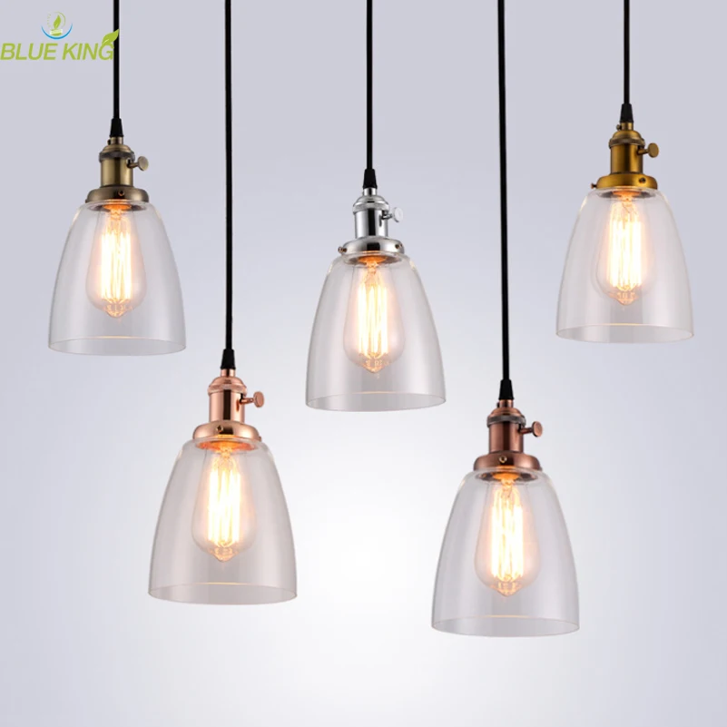 

Современные минималистичные стеклянные подвесные светильники для гостиной, спальни, прикроватные тумбочки, античная бронзовая лампа, подвесное освещение для прохода, украшение