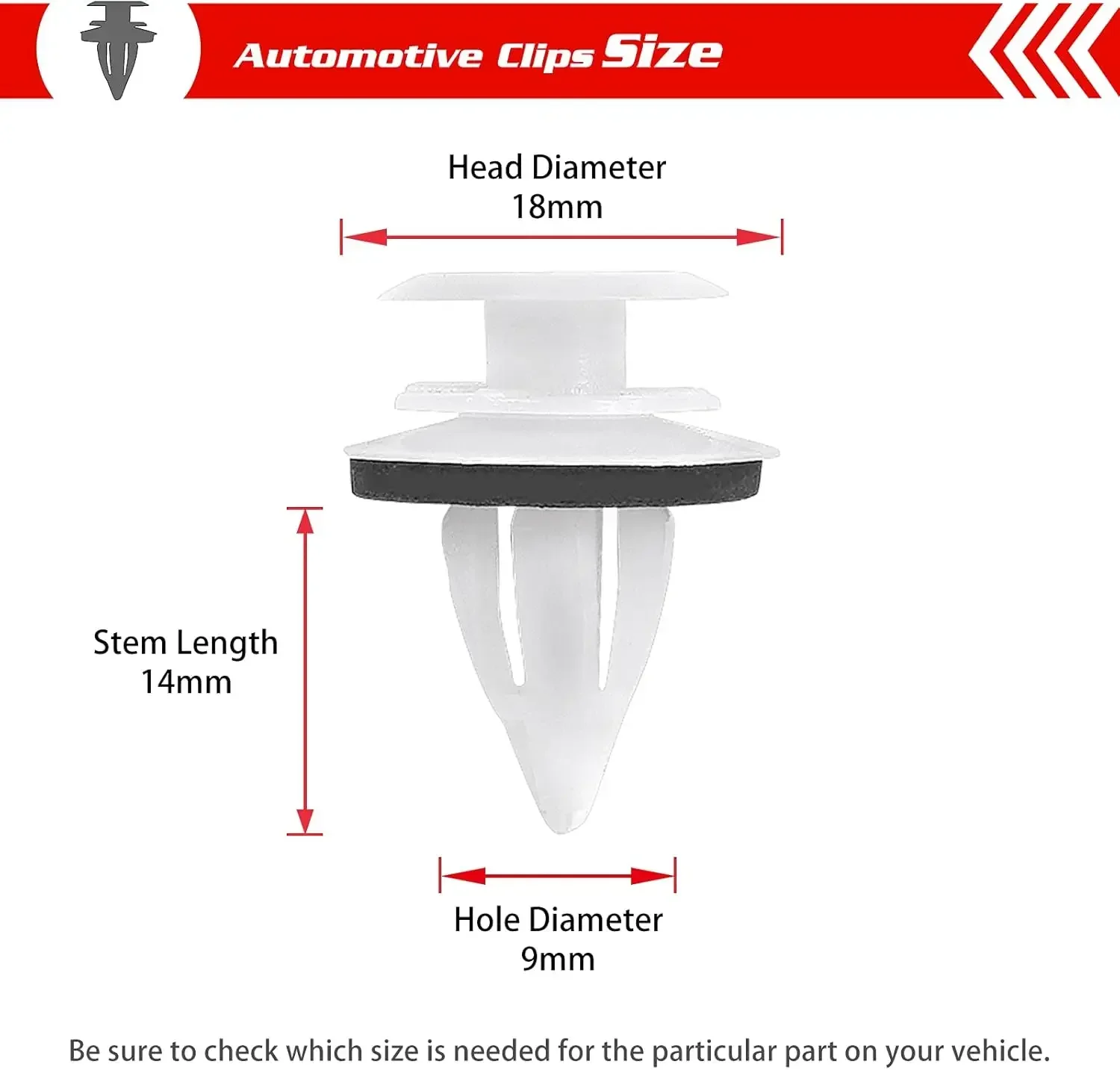 

30PCS 9mm Door Trim Panel Retainer Clips, Replacement for BMW E90 E71 E70 E66 E63 E36 E46 320i 325Ci 325i 325xi 328Ci 328i 525i