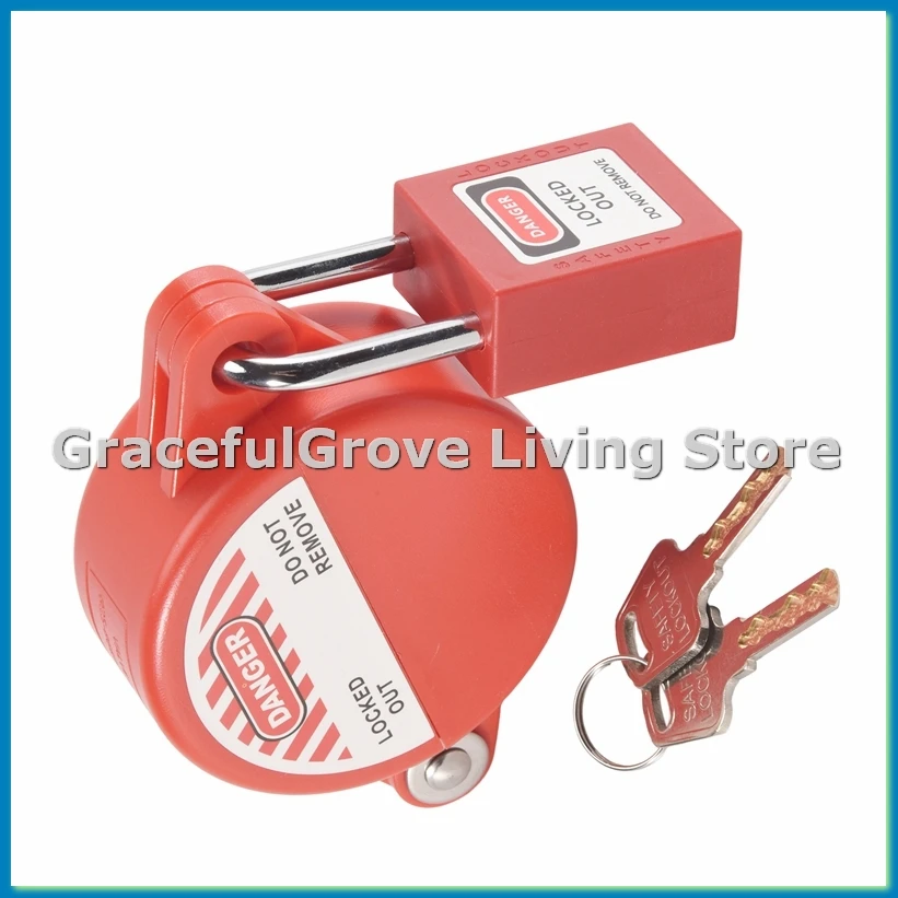 

Замок для наружного крана с предохранительным замком — замок для крана воды, замок для шланга для ручек клапанов диаметром от 1 до 2-1/2 дюйма, кран-ABFB