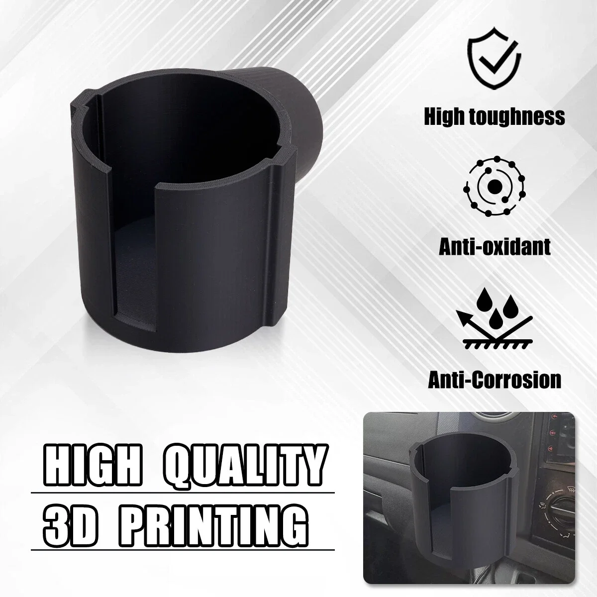 

Car Multifunction Cup Holder Phone Holder Push Fit Car Expander Adapter For Peugeot Partner Citroen Berlingo Car Accessories ﻿