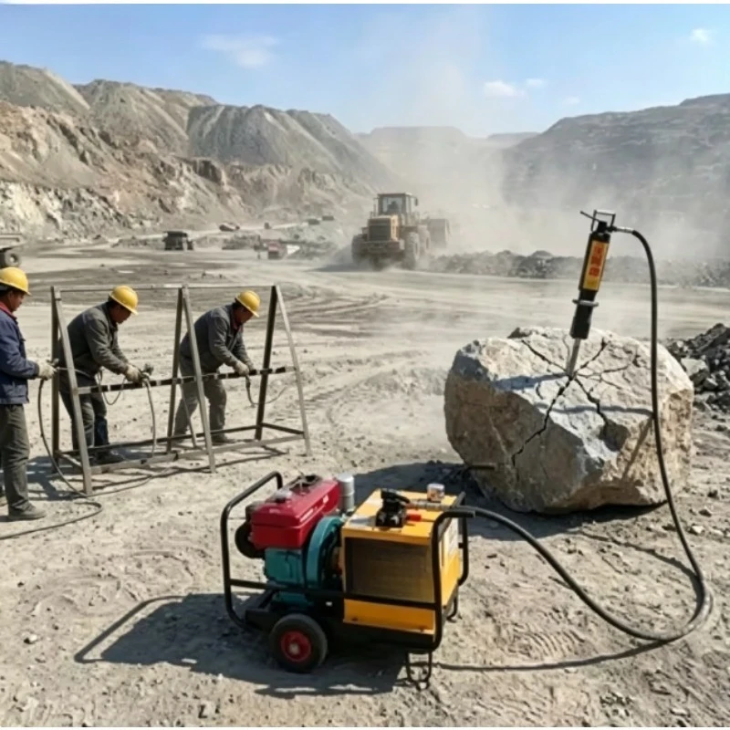 

Manual Hydraulic Splitter Powerful Rock Breaking Tools Handheld Hydraulic Rock Splitter with High Quality and Good Price