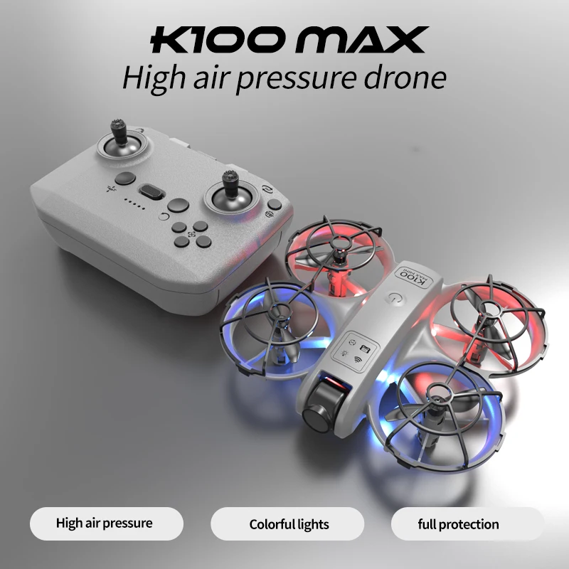 K100 Foldable Mini Drone, Trajectory Drawing Control, 3D Stunts, Portable Travel Toy Gift for Boys Girls