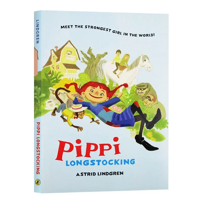 Pippi Longstocking, Children's books aged 8 9 10 11 12 English novels books, 9780593117828