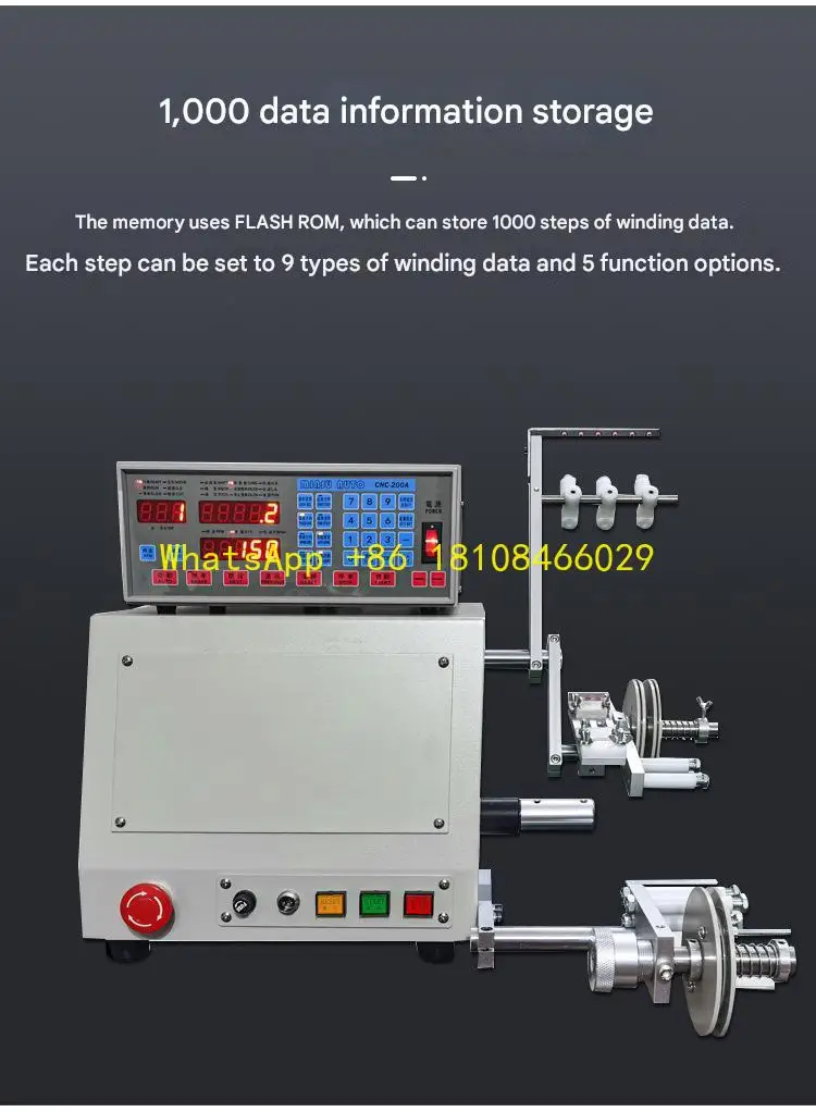 معدات تصنيع كابلات اللفاف السلكية ماكينة لف الأسلاك الأوتوماتيكية محول ومكبر صوت المحرك الصوتي النحاسي #1