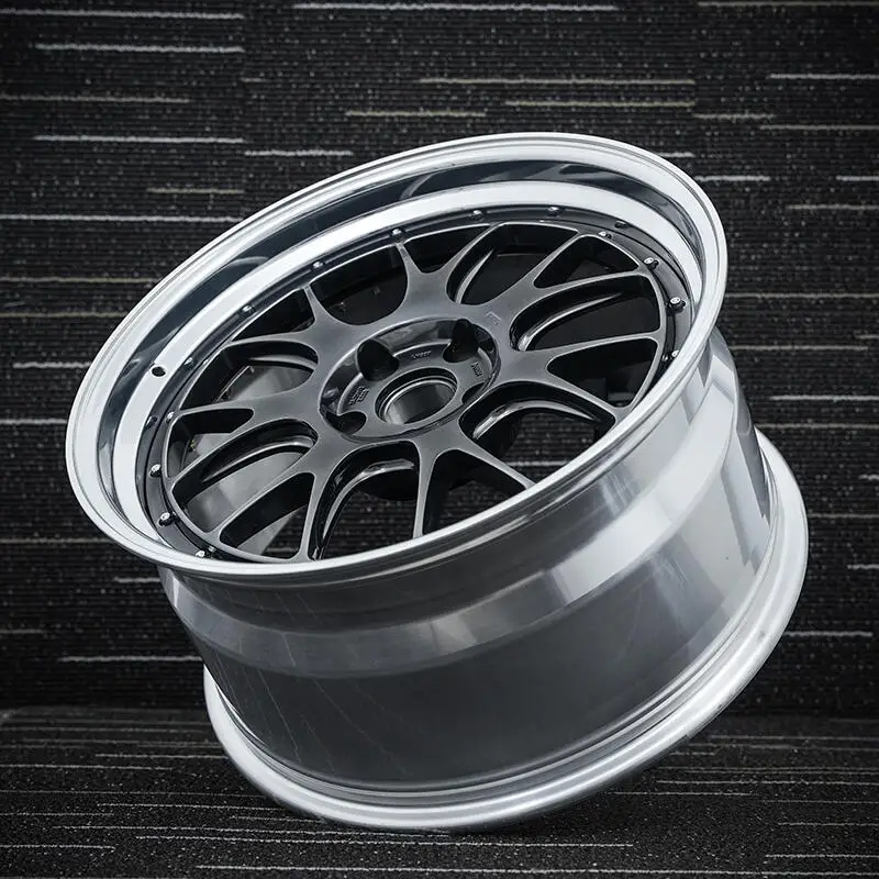 for BMW GTR AUDI urus c8 ford porsche alloy car chrome wheel 5x120  5x112 5x114.3 rims 17 18 19 20 21 22 26 inch concave wheel