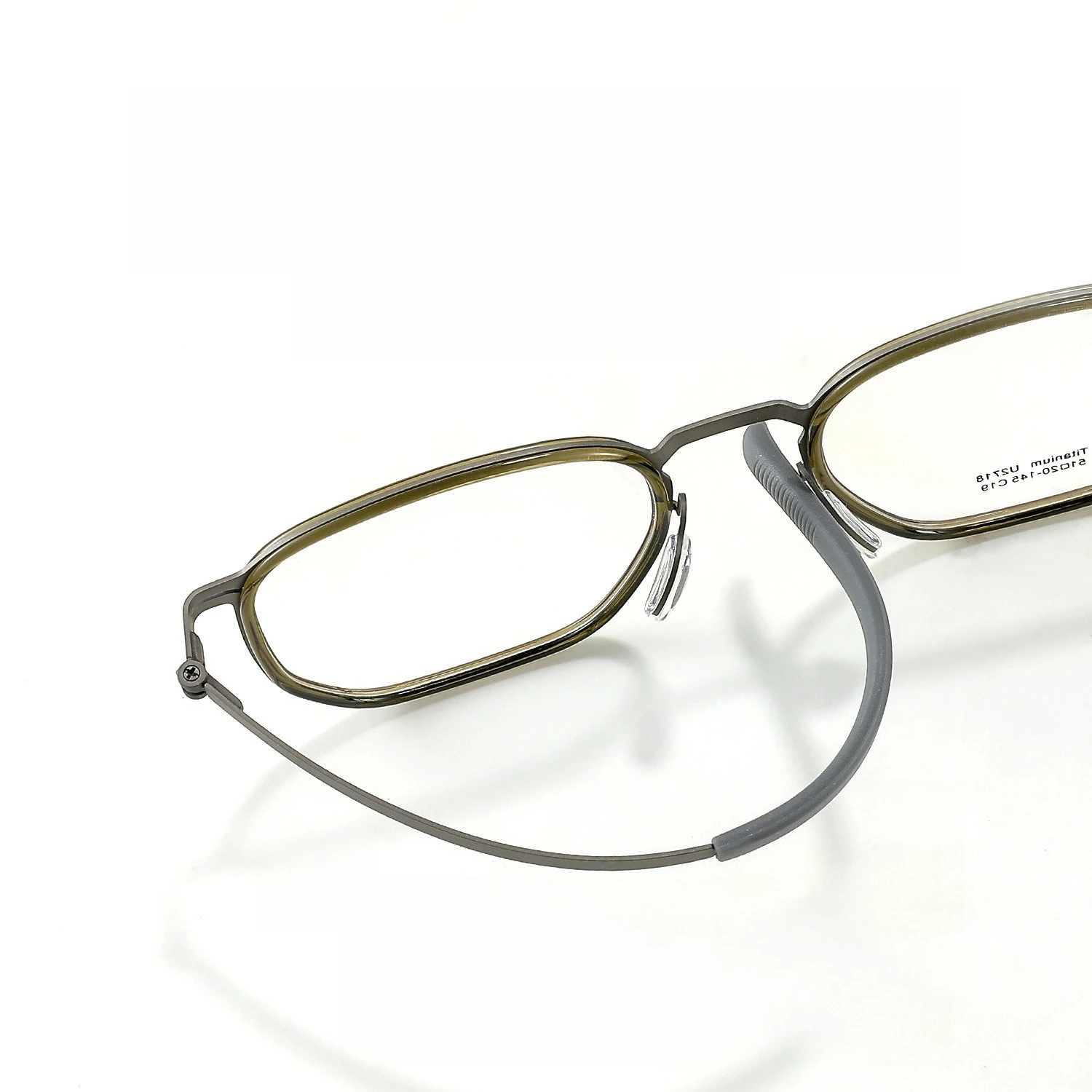 إطارات النظارات الفاخرة الموضة الرجال النساء الرجعية التيتانيوم النقي خلات النظارات إطار نظارات مريحة النظارات #3