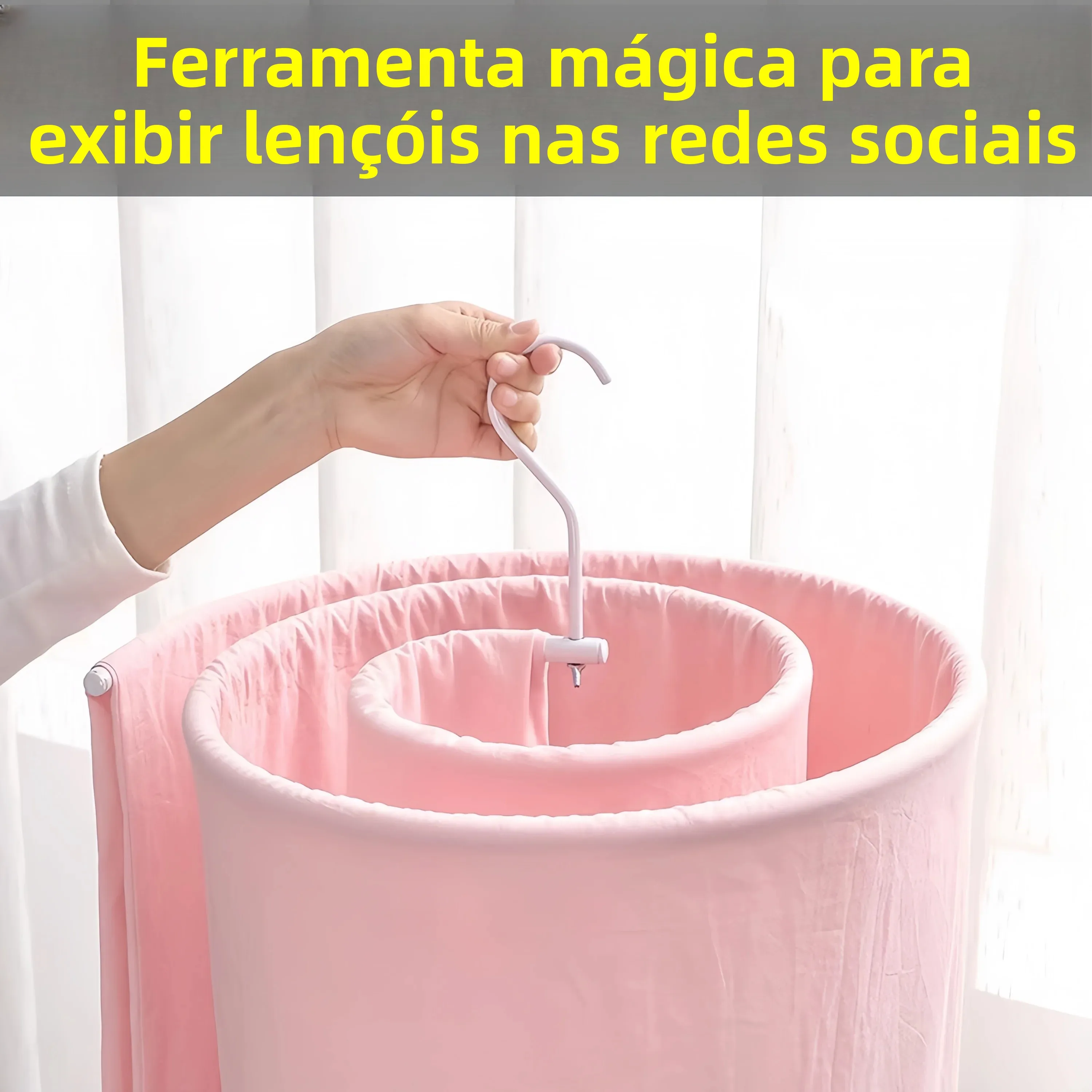 spiral-clothes-drying-rack-round-balcony-multi-function-bed-sheet-quilt-drying-stand-simple-manual-height-adjustment