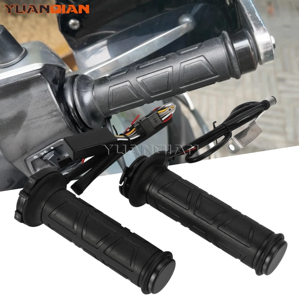 

22mm NEW Motorcycle Heated Grips Handle Accelerator Handleba Throttle Universal Cruise Control Scooter Motocross ATV Handgrips