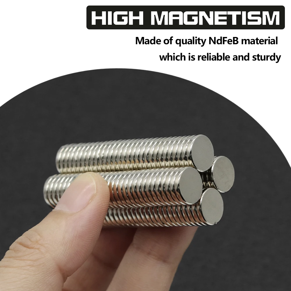 5~1000Pcs 10mm x 2mm N35 NdFeB Round Magnet Super Powerful Neodymium Magnets  Strong Permanent Magnetic imanes Disc 10x2