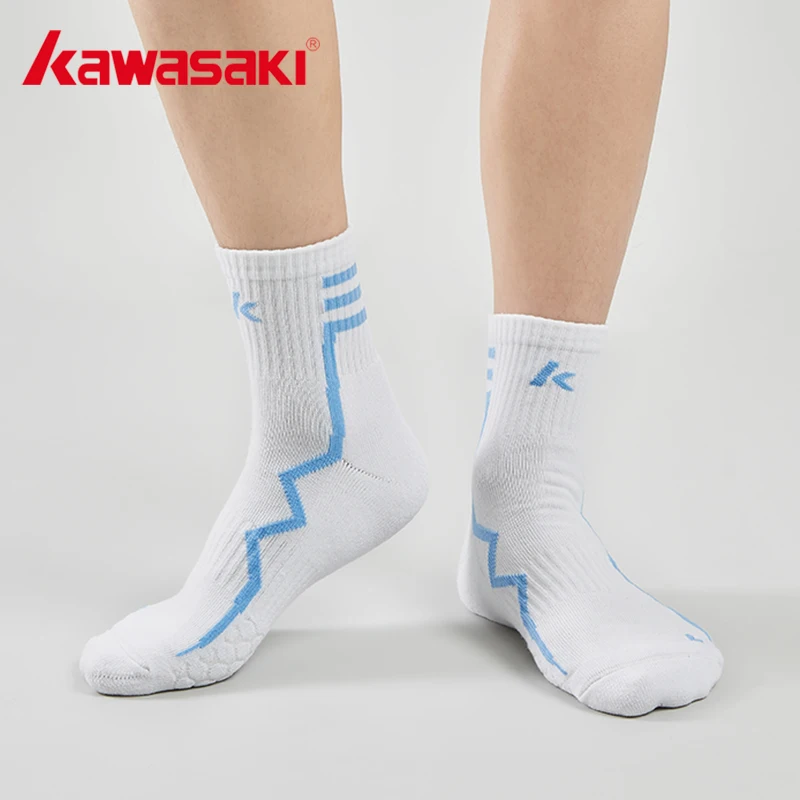 Kawasaki Galaxy Series Sportsokken, Badminton Voetbal Antislip Unisex Dames Herensokken B6340