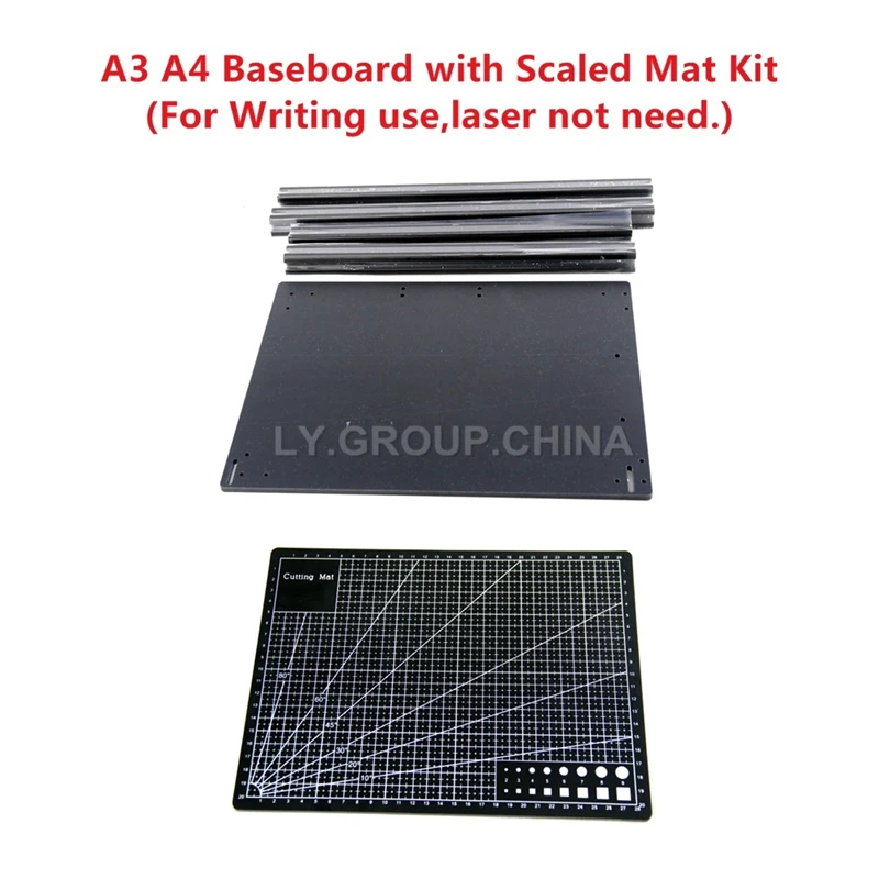 DIY Disassembled LY Frame Belt Pulley Pen Drawing Robot Machine XY-Plotter for Sketch Writing EBB Motherboard Lettering Tool view 3