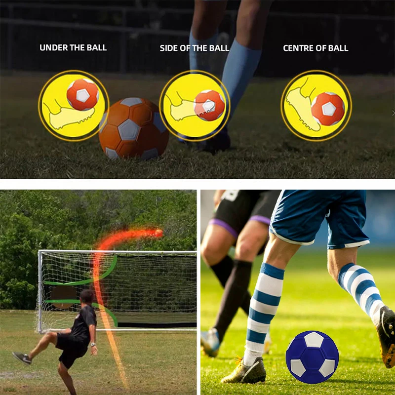 Curve Swerve Fußball, magisches Fußballspielzeug, tolles Geschenk für Kinder, perfekt für Outdoor-Match-Fußballtraining oder Spiel