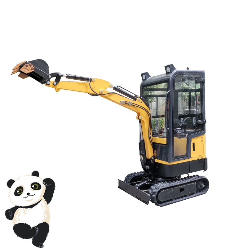 Mini Escavadeira Pequena Komatsu Kubota, Boas Máquinas Agrícolas, para Casas Verdes, 1,8 Tonelada