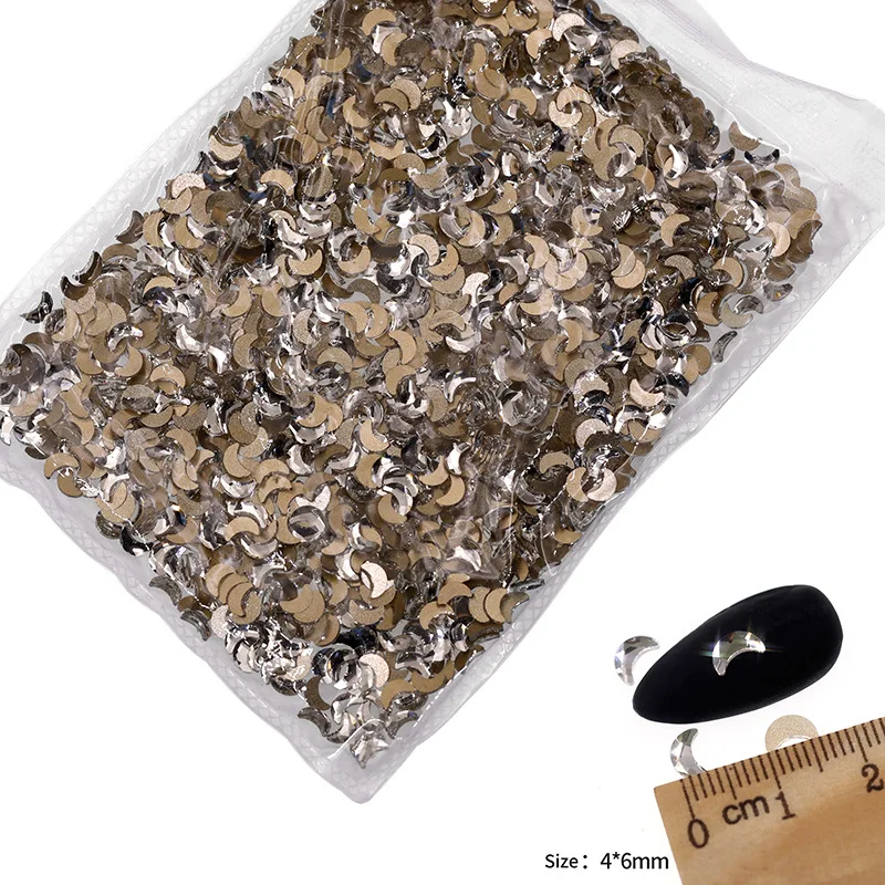 VDD P541-P580 Großhandel 1440 Stück Glas-Kristall-Strass mit flacher Rückseite, Glitzerstein in verschiedenen Formen für DIY-Bastelarbeiten, Nagelkunst und Dekoration – Detail 21