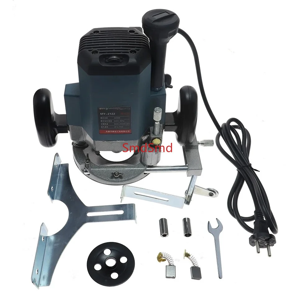 Trimming Machine Wood Milling Engraving Slotting Woodworking Electric Router Trimmer Hand Carving Carpentry Wood Router Tool