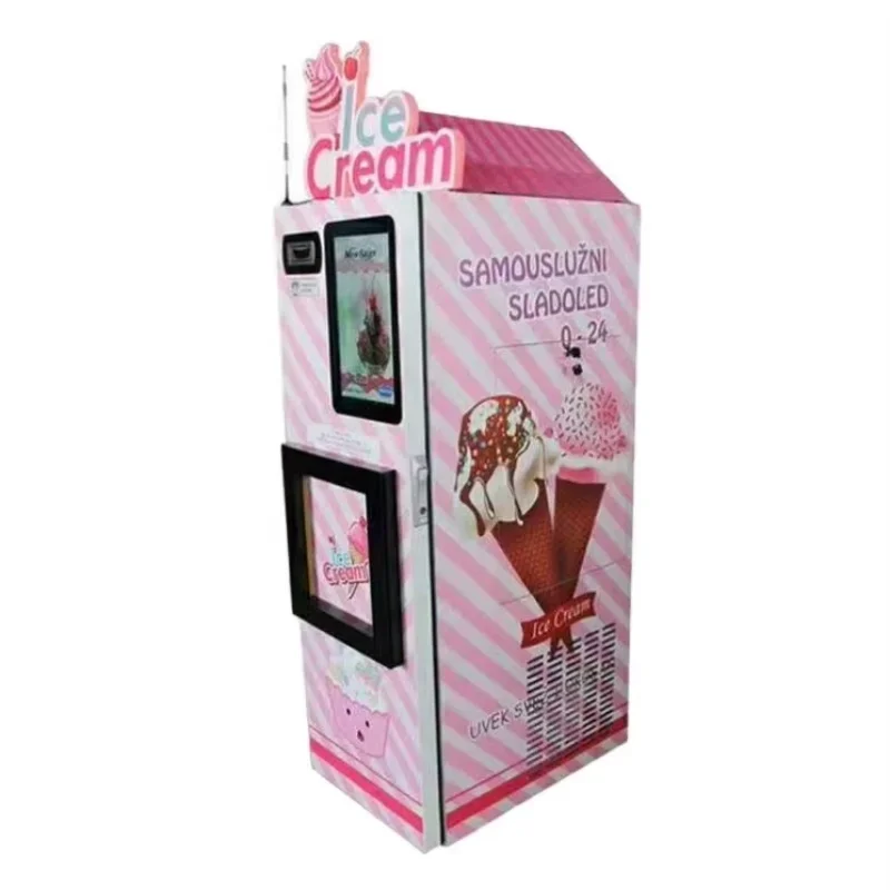 Yg Brand New Ice Cream Vending Machine Widely Using Shopping Mall Coin Operated Ice Cream Vending Machine With Low Price Sale