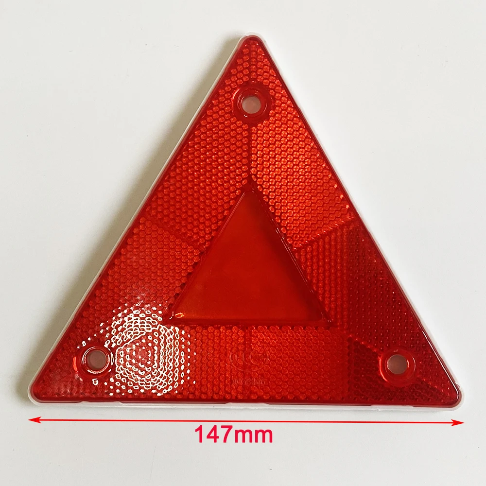 4 Truck Trailer Reflective Stripe Car Decals Self-adhesive Tape Reflectors Emergency Stop Sign Bicycle Motorcycle Safety Sticker