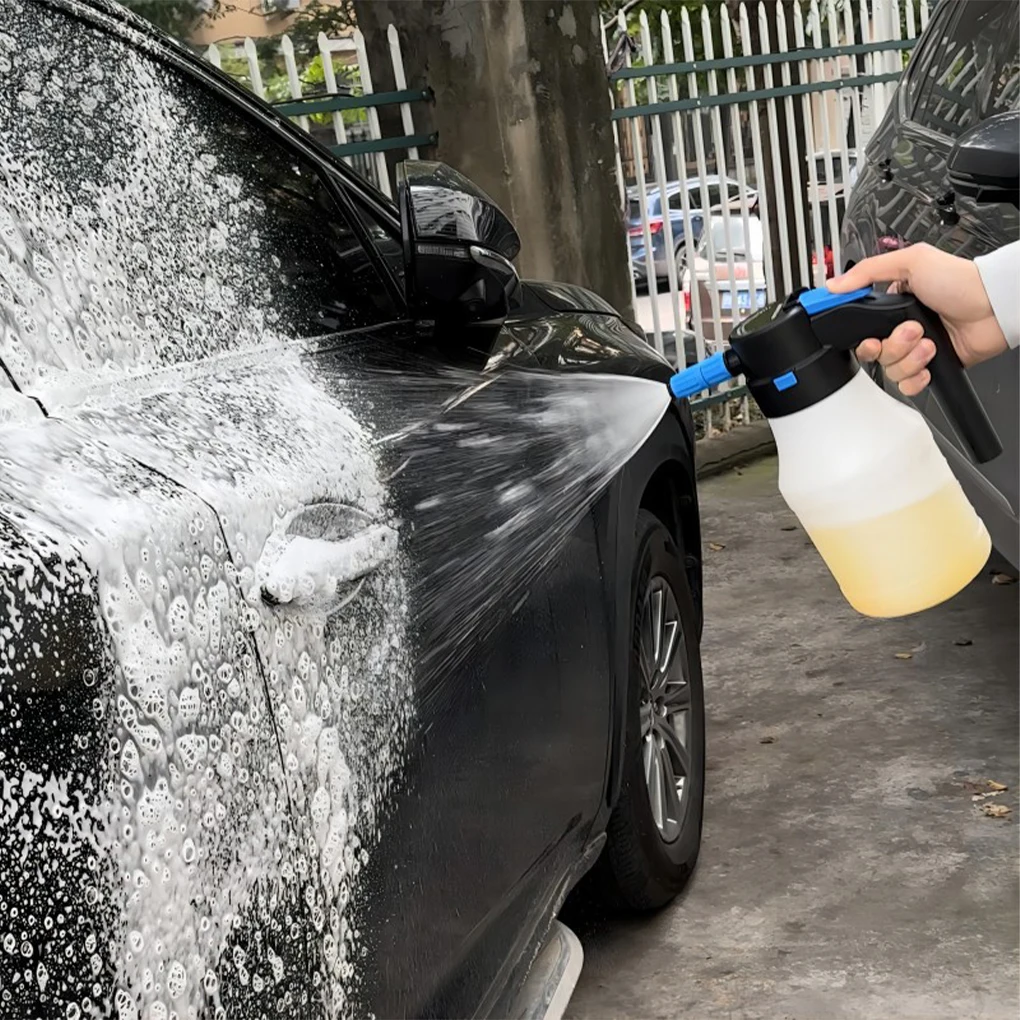 

Strong Motivation Electric Foam Sprayer For Car Cleaning Low Noise Operation Car Cleaning Tools