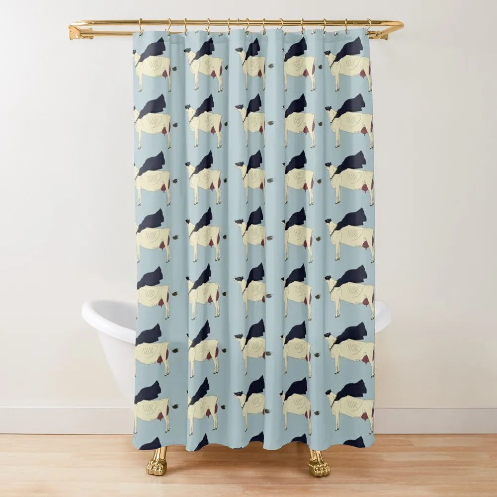 

Super-cow Shower Curtain Transparent Bathroom Shower For Decor Sets For Curtain